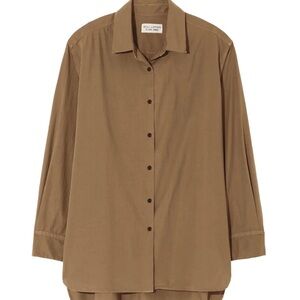 Nili Lotan Yorke shirt sz small bark